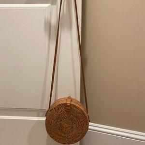 Straw purse